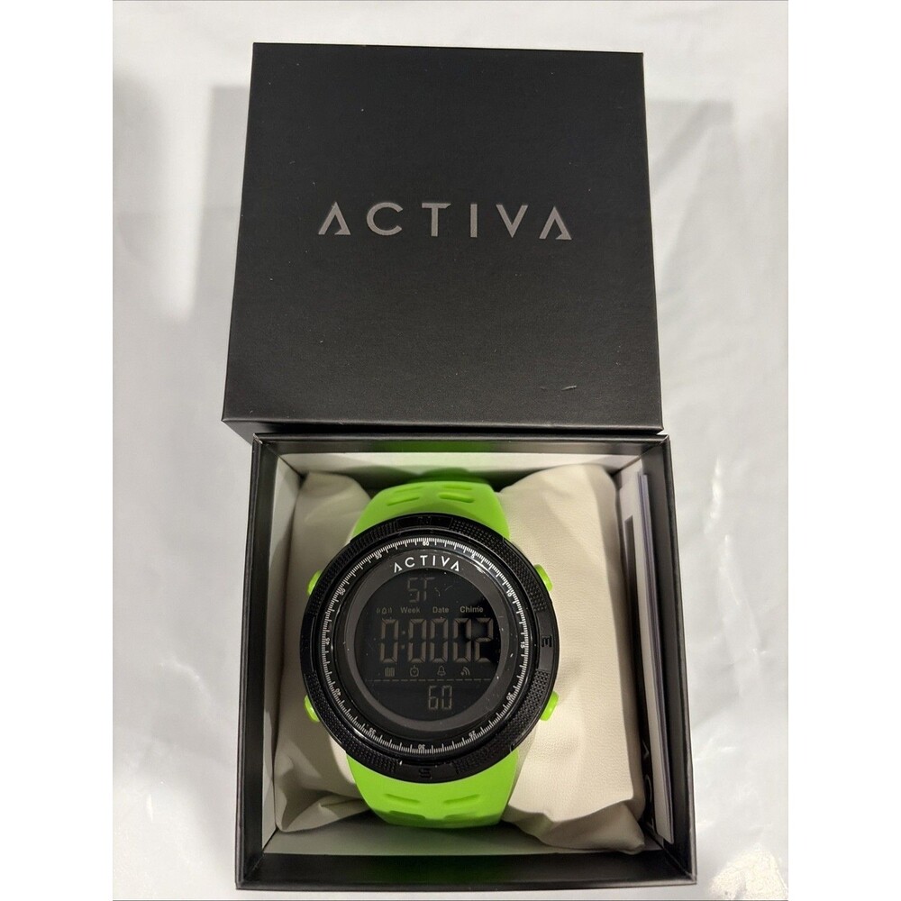 Invicta x Activa men’s watch digital essentials 50mm Green ACW1915-005